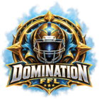 Domination FFL fantasy football league logo